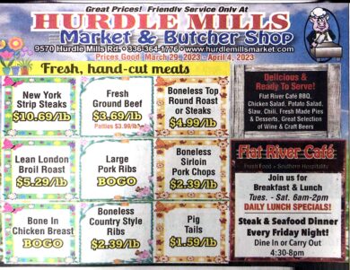 Hurdle Mills Market